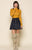 Raga - tara faux suede button up skirt in Gray
