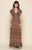 RAGA - REGGIE MAXI DRESS in Brown