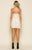 RAGA - ON THE LINE SHORT DRESS IN NUDE