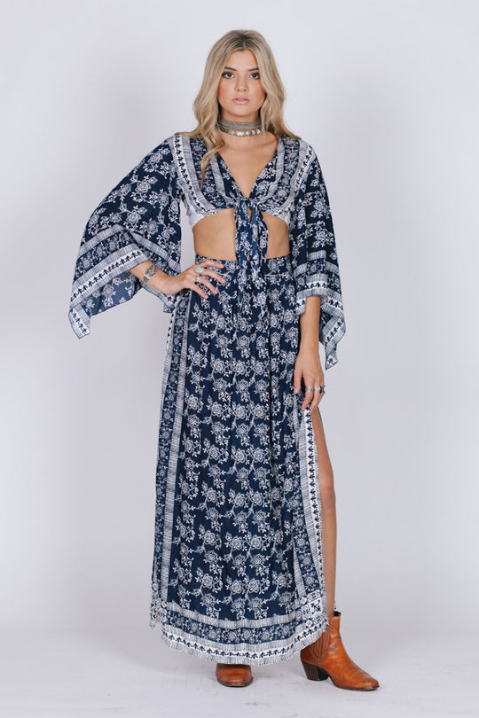 MOONRIVER MAXI SKIRT
