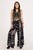 RAGA - November Nights Trouser in Black and Nude