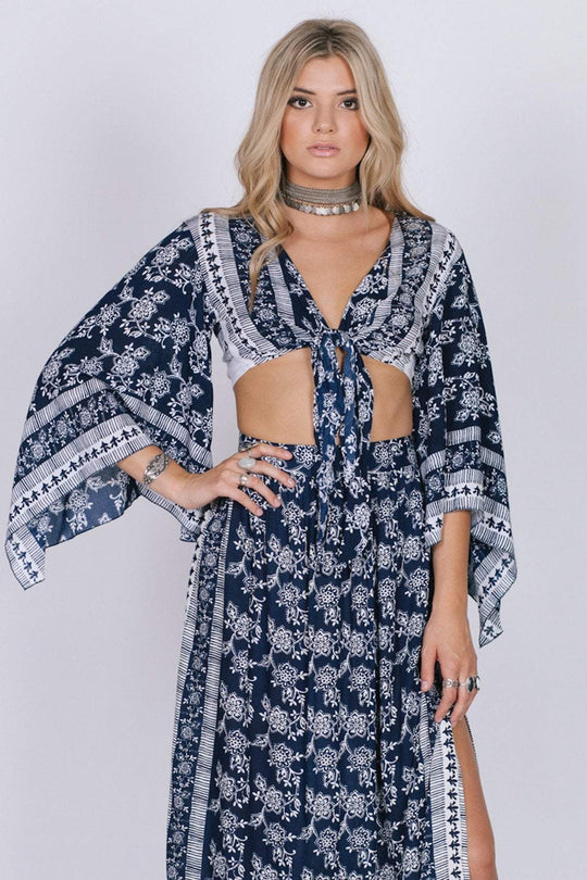 RAGA - Moonriver Wrap in Blue and Gray