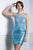 Baccio Couture - RACHELL Sequins Aqua