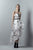 3356 Sequined Asymmetrical High Low Gown