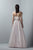 3365 Strapless Straight Across A-line Dress