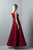 3384 Full-Length Embroidered Tulle Gown