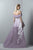 3386 Off-Shoulder High Low Tulle Gown
