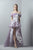3386 Off-Shoulder High Low Tulle Gown