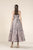 Saiid Kobeisy - RE3554 Floral Brocade Illusion Jewel Tea-Length Dress in Pink