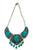 TURQUOISE STONE BIB NECKLACE