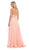 May Queen - Divine Long Strapless Sequined Prom Dress