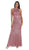 Halter Neck Full-length Embellished Sheath Prom Dress