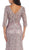 May Queen - Lace Crisscrossed Shirring Mermaid Evening Gown