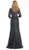 Lace Crisscrossed Shirring Mermaid Evening Gown