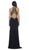 Embellished Long High Neck Dress