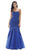 Embroidered Sweetheart Mermaid Evening Dress