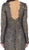 Long Sleeves Scallop Embellished Lace Evening Gown