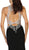 Bejeweled Illusion Halter Evening Dress