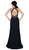 Ornate Illusion Panel Prom Gown