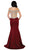 Embellished Off Shoulder Sheath Prom Dress