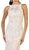 Sleeveless Lace Illusion Evening Dress