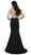 May Queen - Spaghetti Straps Sequined Evening Gown