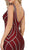 Sleeveless Embellished Mesh Evening Gown