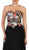 May Queen - Strapless Embellished Chiffon Evening Gown