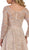 May Queen - RQ7633 Lace Embroidered V-neck A-line Dress