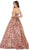 May Queen - RQ7653 Two Tone Strapless Sweetheart Ballgown