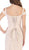 May Queen - RQ7663 Off-Shoulder Trumpet Dress With High Slit