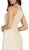 May Queen - RQ7664 Sleeveless High Halter Trumpet Dress In Neutral
