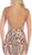 May Queen - RQ7688 Sequined Jewel Neck Sheath Gown