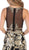 May Queen - RQ7700 Two Tone Applique Bateau Trumpet Dress