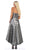 May Queen - RQ7702 Strapless Sweetheart High Low A-line Dress In Silver