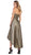 May Queen - RQ7702 Strapless Sweetheart High Low A-line Dress In Brown