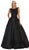 May Queen - RQ7706 Sequin Embroidered Ballgown In Black