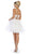 May Queen - RQ7720 Appliqued Sweetheart Bodice A-Line Dress In White