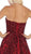 May Queen - RQ7728 Embellished Sweetheart Ballgown In Red