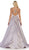May Queen - RQ7734 Embellished Scoop Neck Ballgown With Strappy Back In Pink