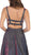 May Queen - RQ7757 Shimmer Square Neck A-line Gown in Purple and Multi-color