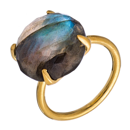 Radiate Gemstone Ring - Labradorite