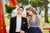 Panoply - 14965 Ombre Beaded Halter V-neck Ballgown In Blue and Silver