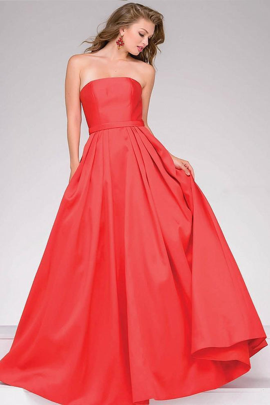 Strapless A-Line Prom Ballgown 39243