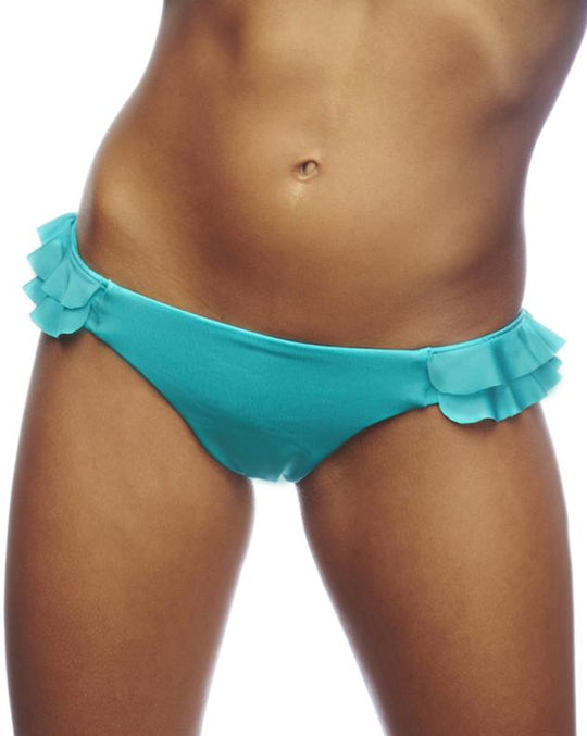 Rumba Ruffles Forgiven Blue Bikini Bottom