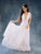 Wilderly Bride by Allure Bridals - F113 Deep V-neck A-line Bridal Dress In White