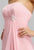 Alexia Designs - 4002 Ruched Empire Waist Chiffon Bridesmaid Gown In Pink