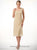 Soulmates - S1201 Tank Dress in Neutral