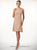 Soulmates - S1201 Tank Dress in Neutral