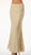 Soulmates - S1209 SOLID CHIFFON SKIRT in Neutral